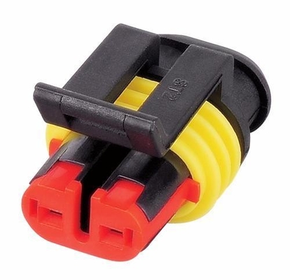 1.5m m vivienda automotriz de 2 conectores del Pin TE