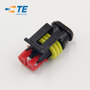 1.5m m vivienda automotriz de 2 conectores del Pin TE