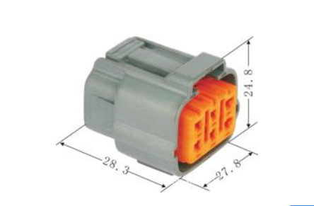 Conector pin femenino de Sumitomo 6, aleación de cobre del conector de 6195-0021 Sumitomo Mt